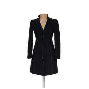 White House Black Market Elegant Black Women's Coat